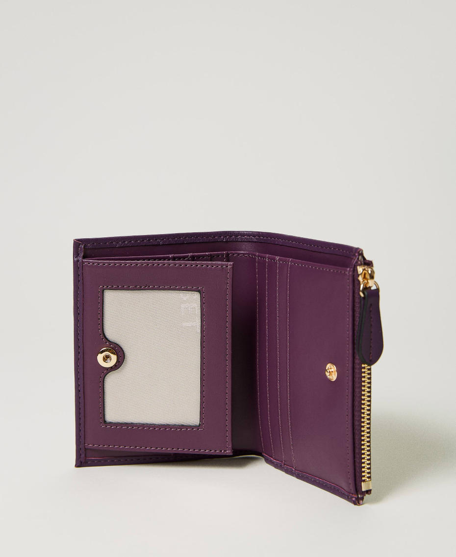 Portafoglio piccolo con Oval T Violetto Donna 232TD8352_00693_03