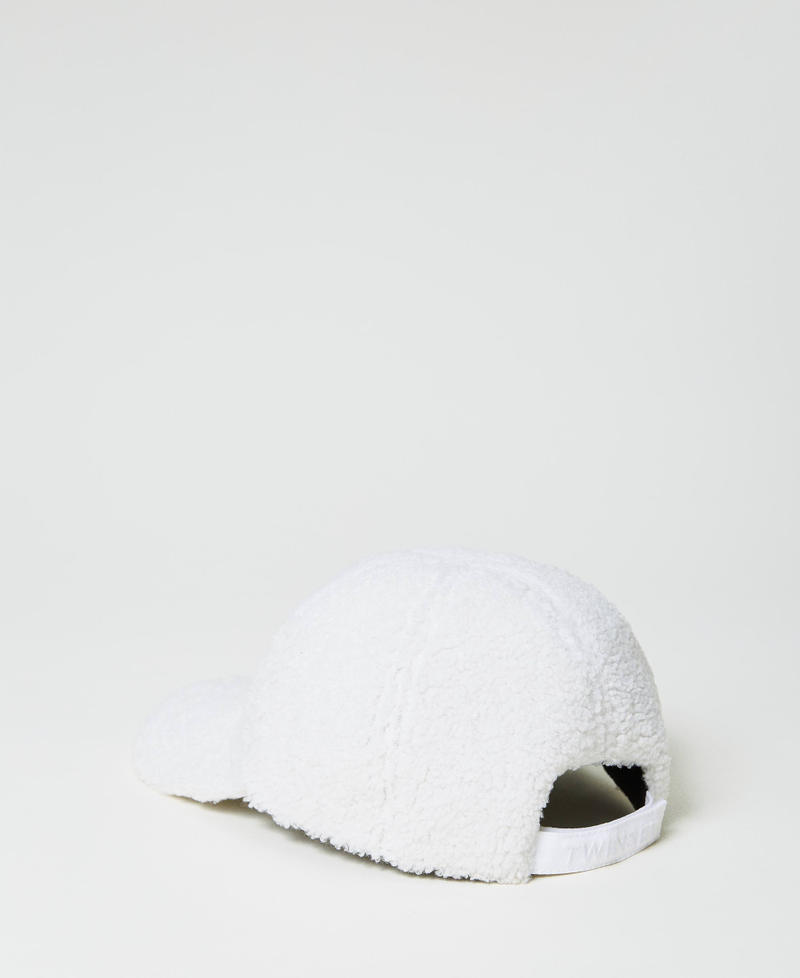 Faux fur baseball cap