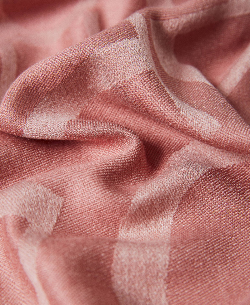 Jacquardtuch mit Logos