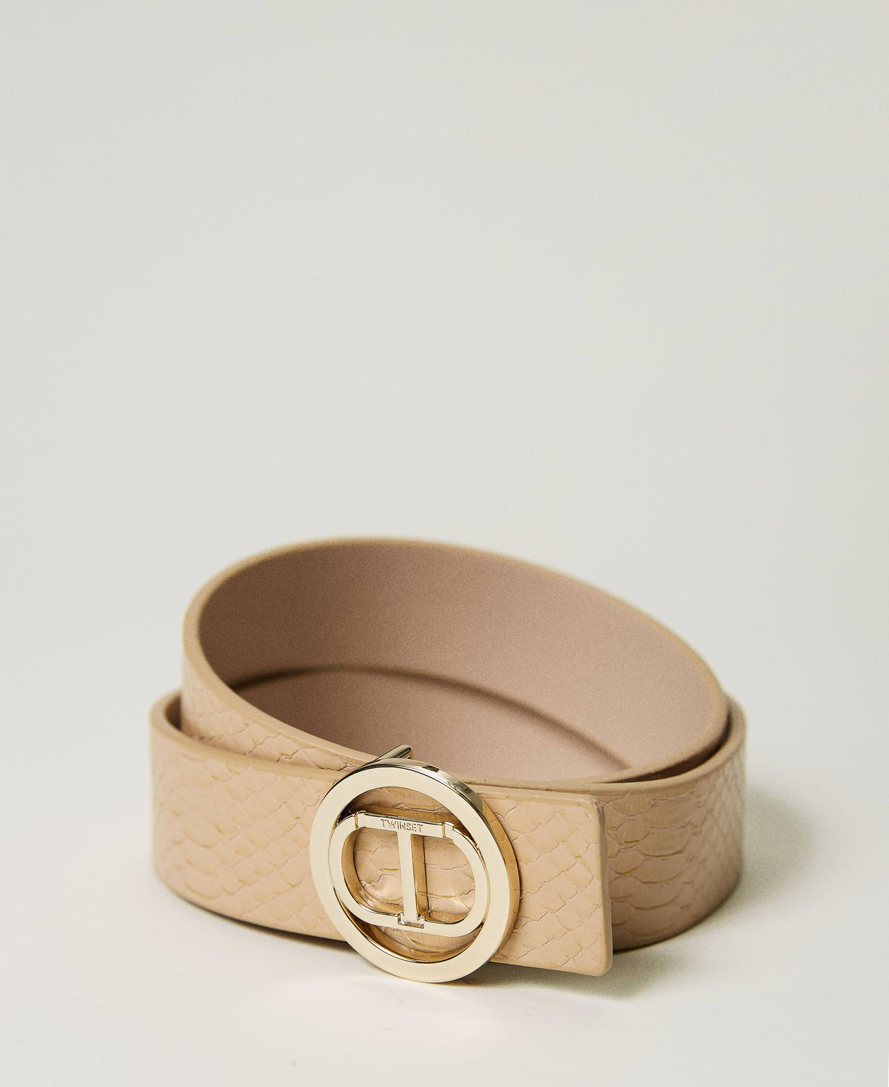 Ceinture réversible animalière avec Oval T