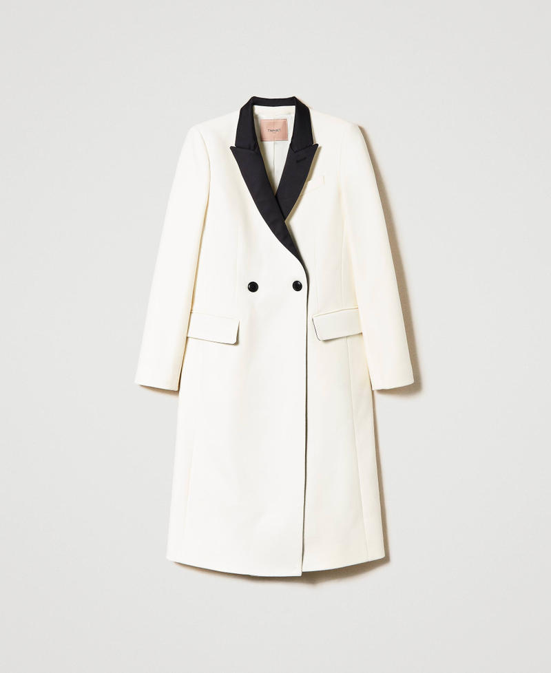 Wool blend coat