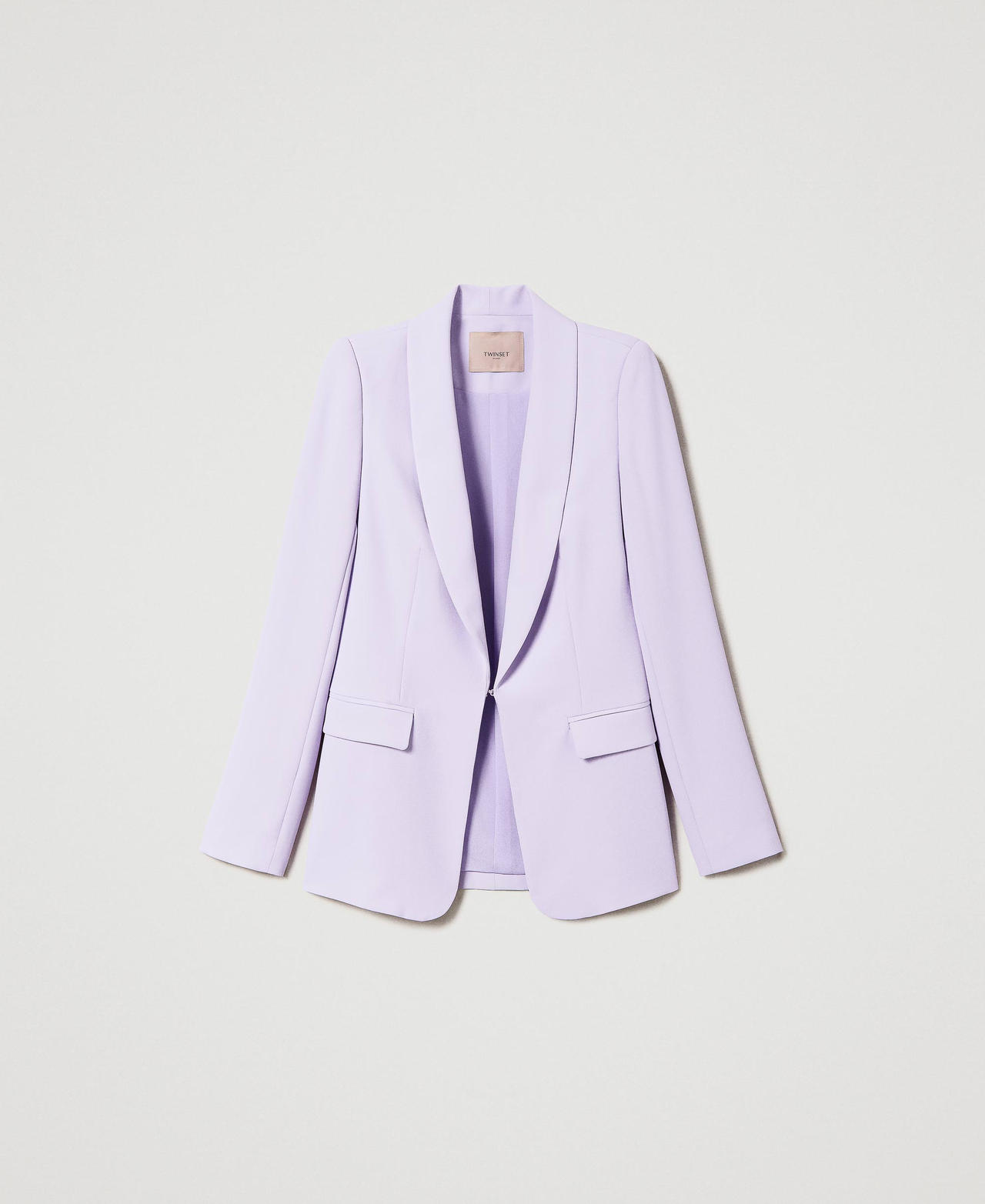 Cady crêpe blazer