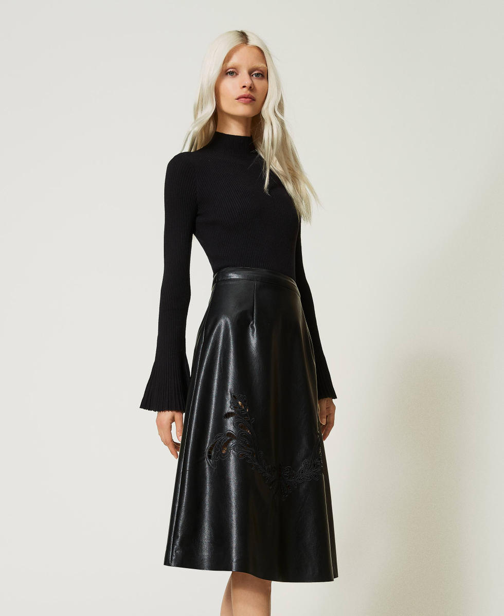 Black midi skirt 02 best sale