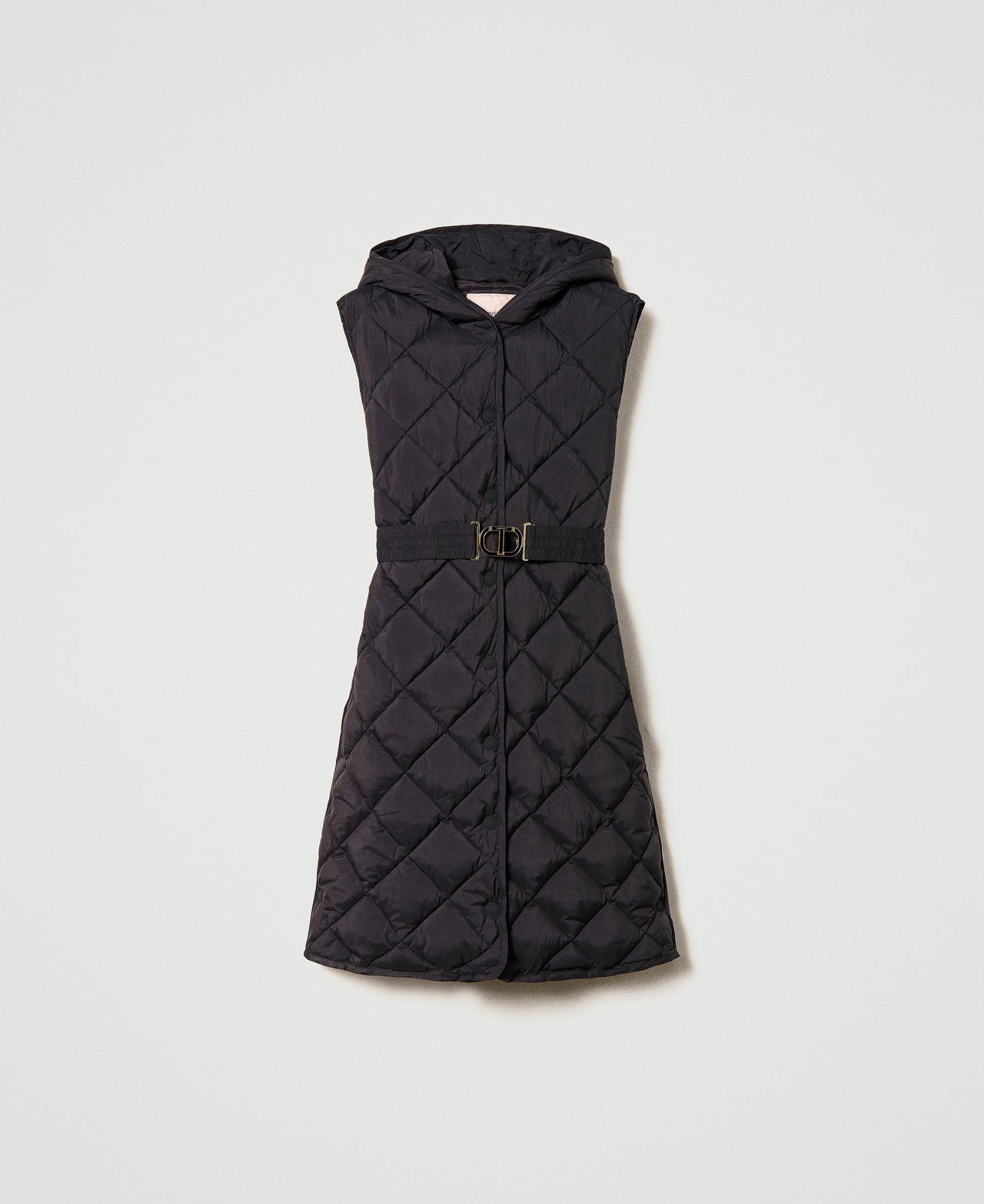 Gilet rembourré avec boucle Oval T