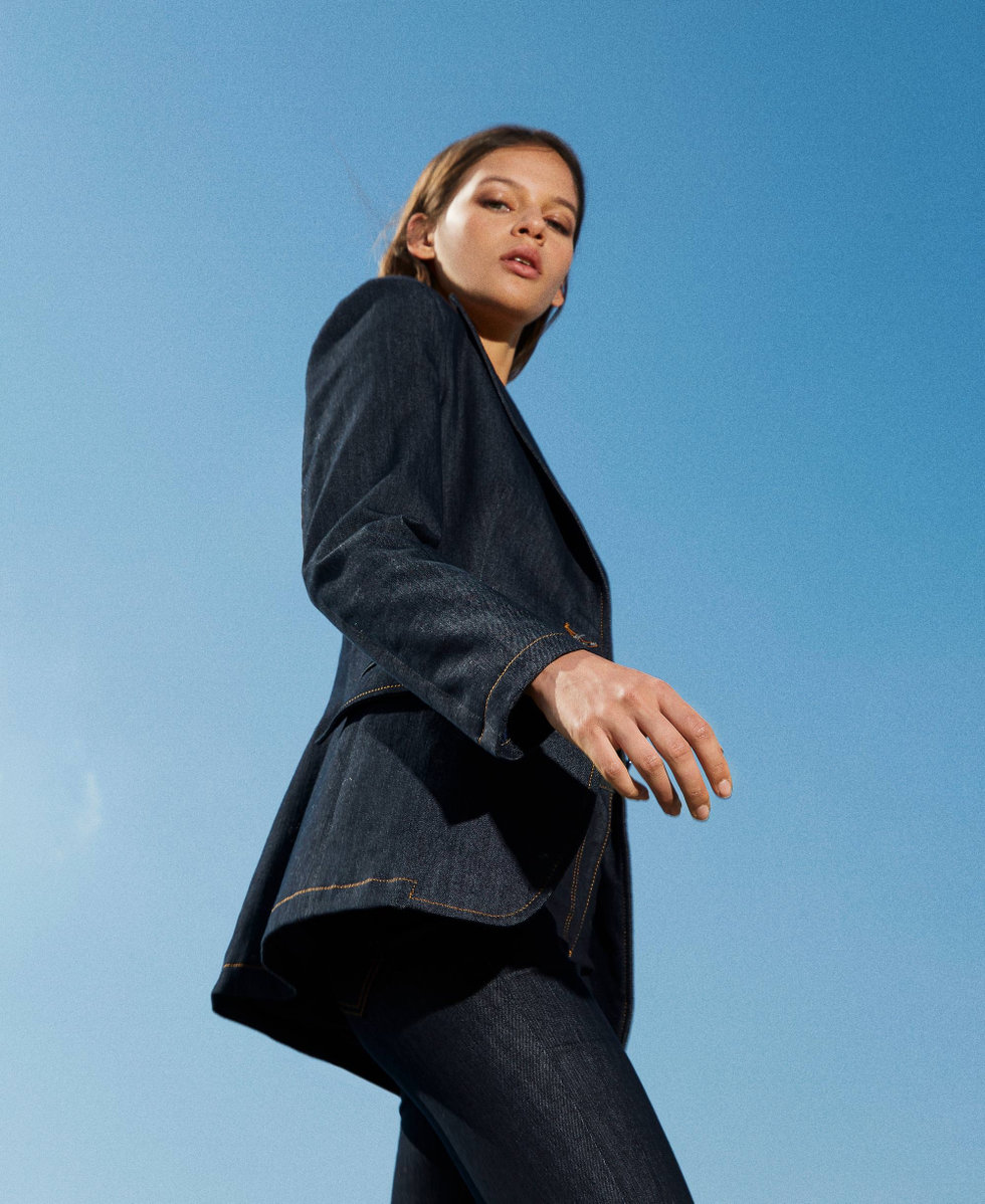 Jeans e giacca donna online