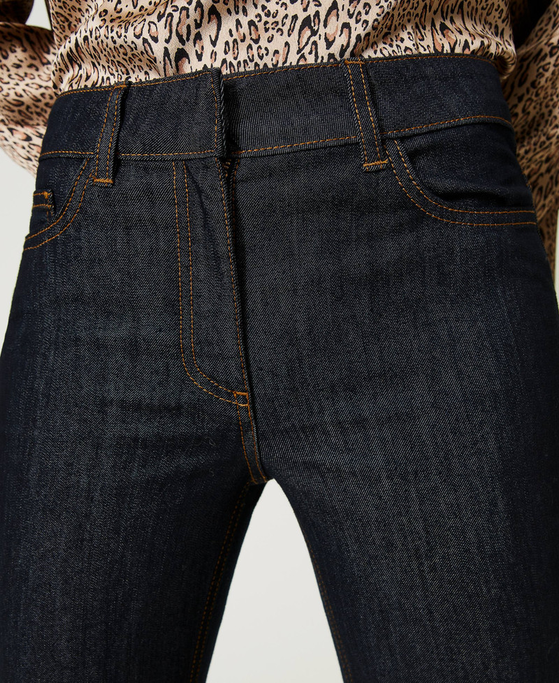 Jeans Donna Cinque Tasche In Cotone Elasticizzato - Foto 11