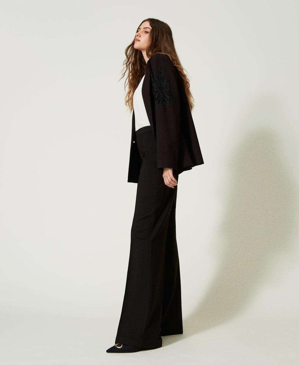 Pantalon ample Noir Femme 232TP2516_00006_02
