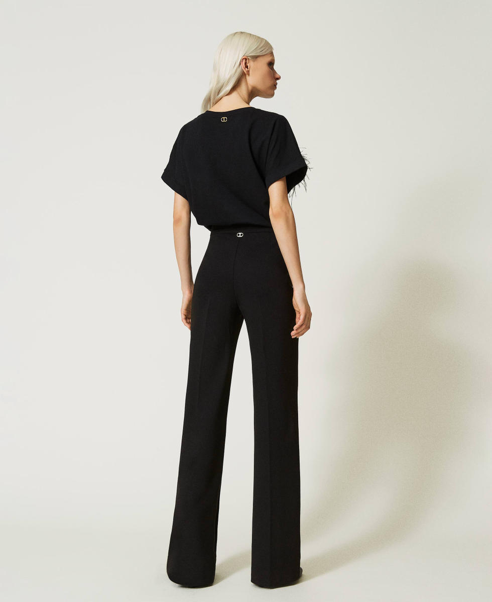 Pantalon ample Noir Femme 232TP2516_00006_08