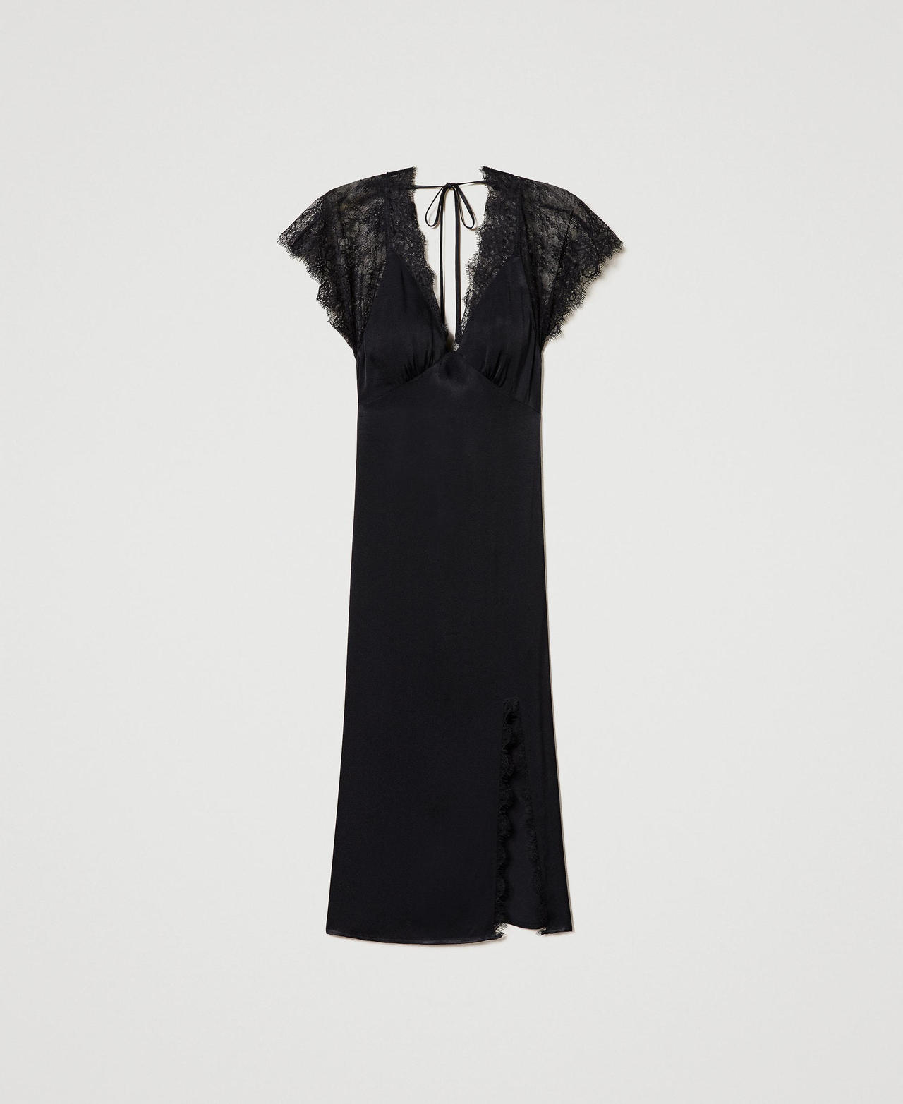 Zara black lace dress hotsell