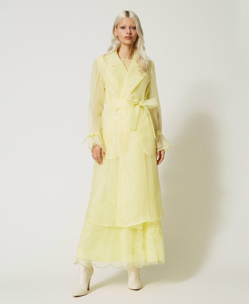 Trench in organza