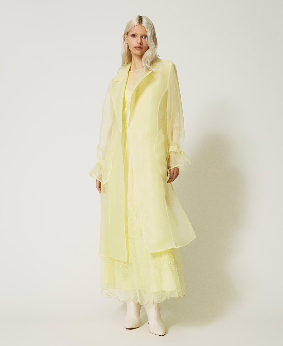 Trench in organza