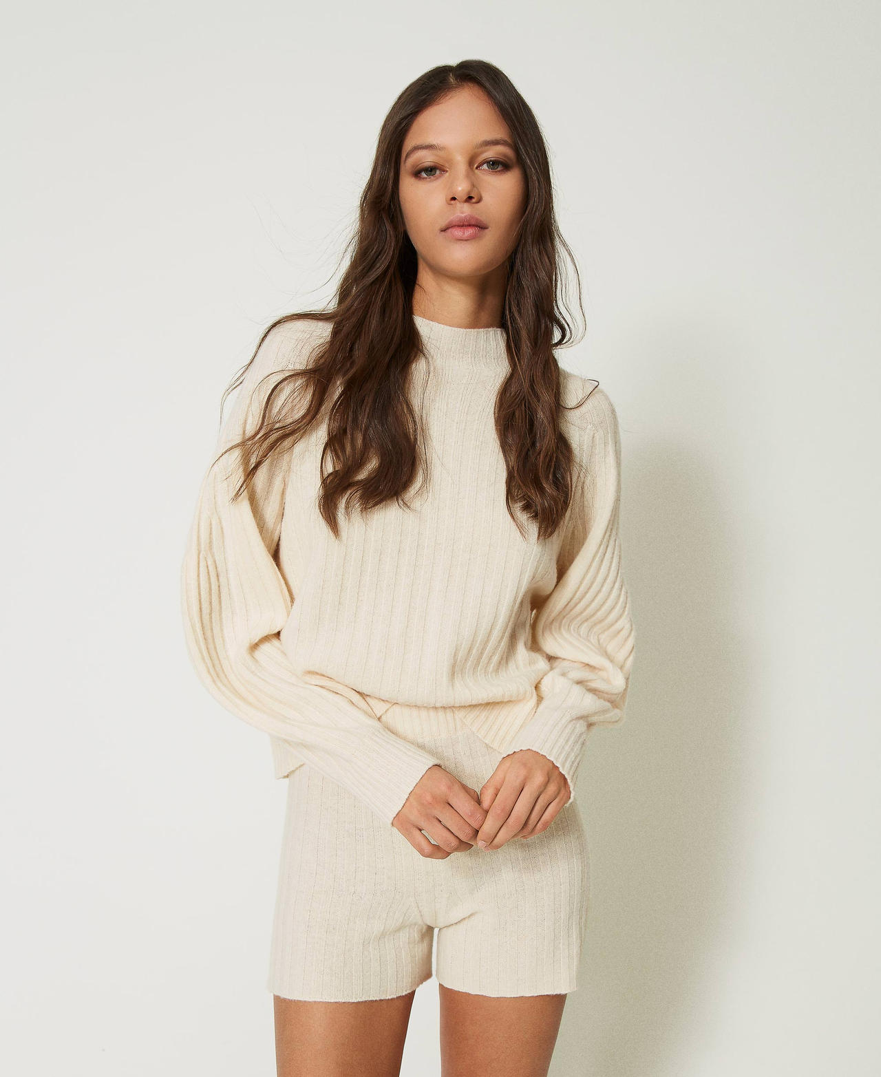 Wool and cashmere blend jumper