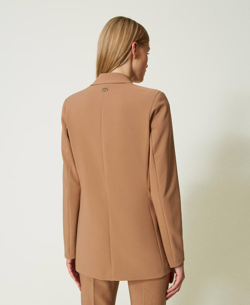 Crêpe cady blazer