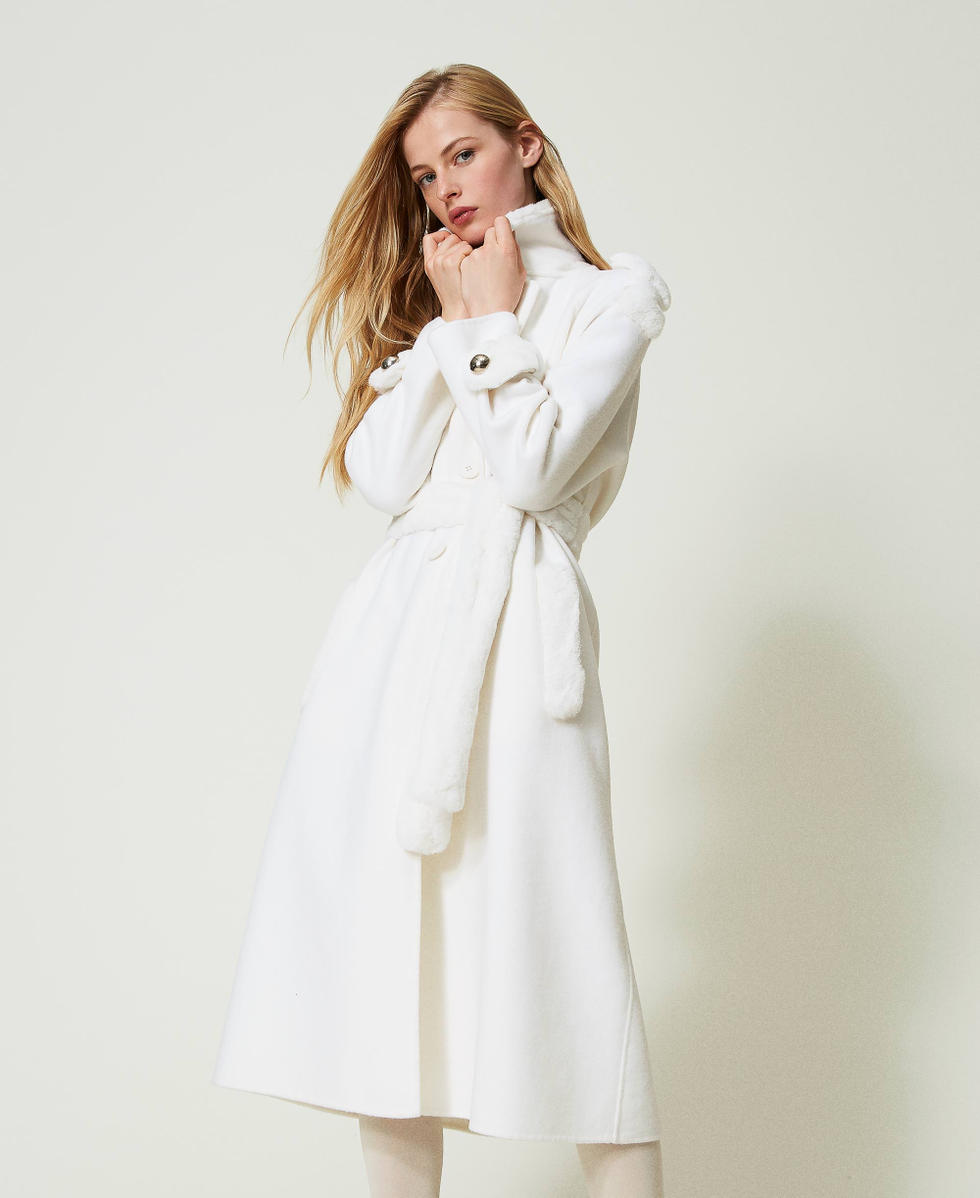 Manteau fourrure oversize sales