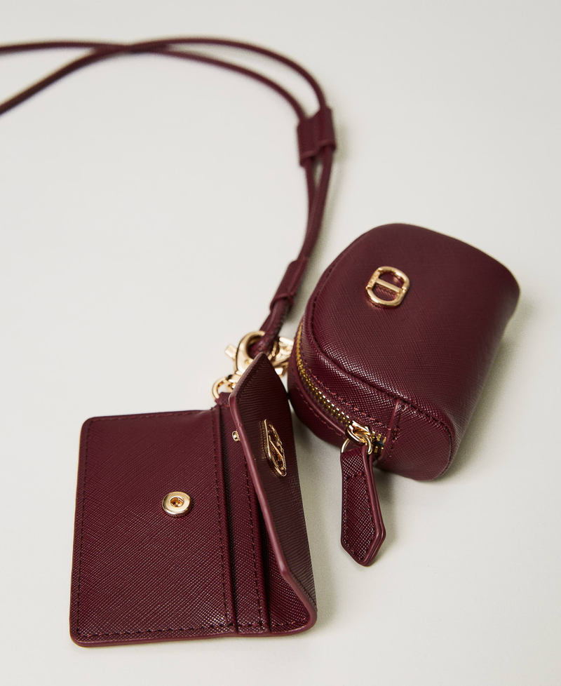 Set di nécessaire con tracolla Viola "Raspberry Radiance" Donna 232TQ7018_07212_02