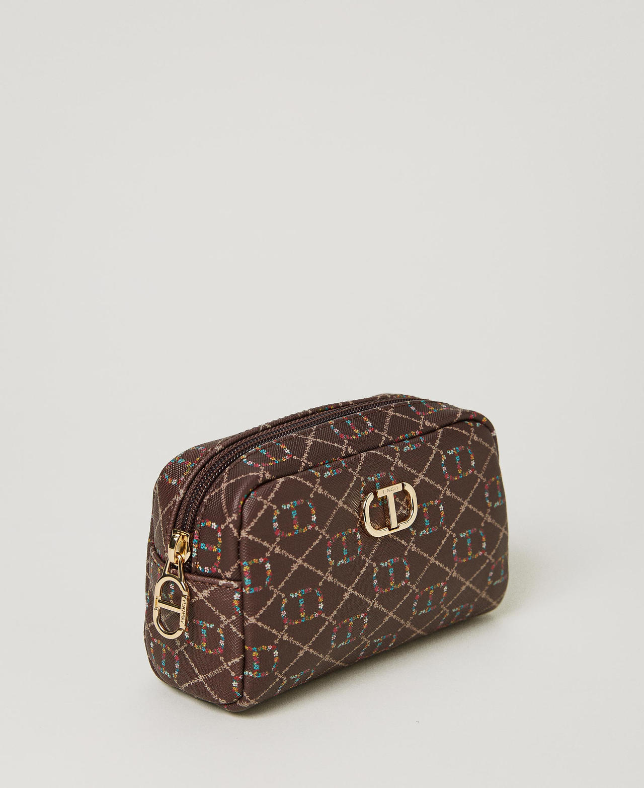 Beauty case with Floral T print