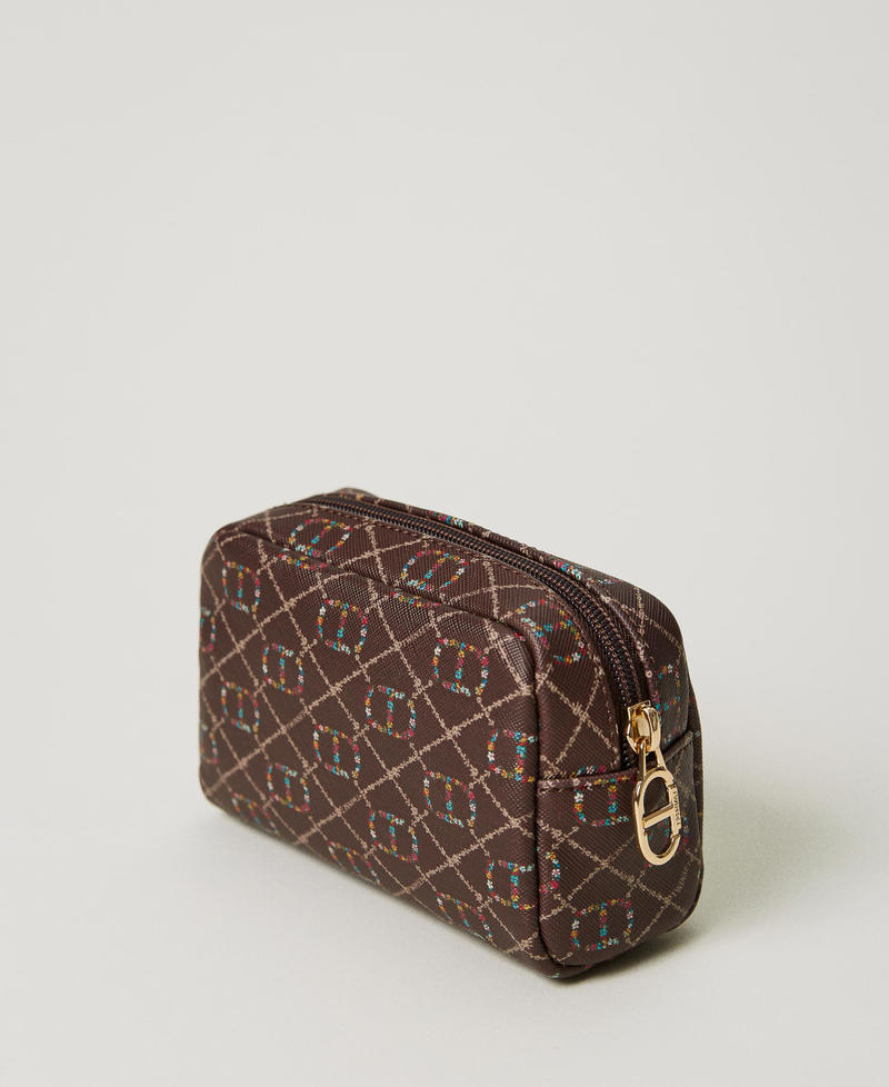 Beauty case with Floral T print