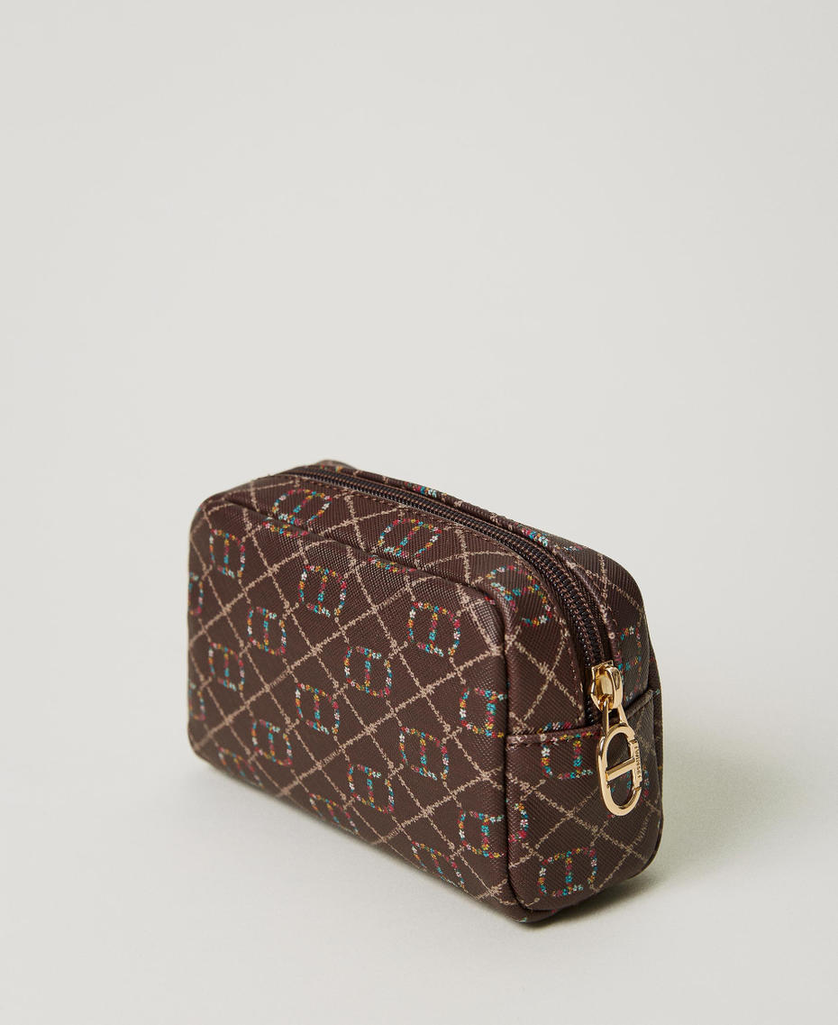 Beauty case with Floral T print