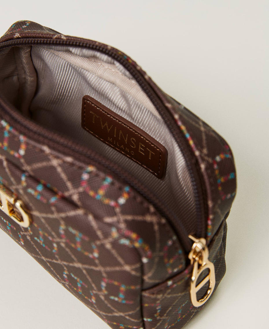 Beauty case with Floral T print
