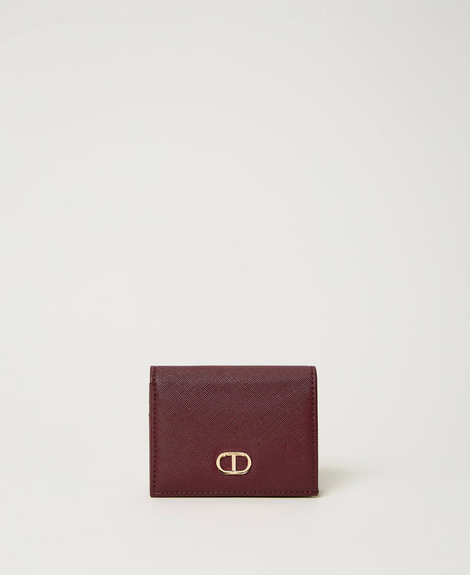 Portemonnaie mit Oval T „Raspberry Radiance“-Violett Frau 232TQ701G-01
