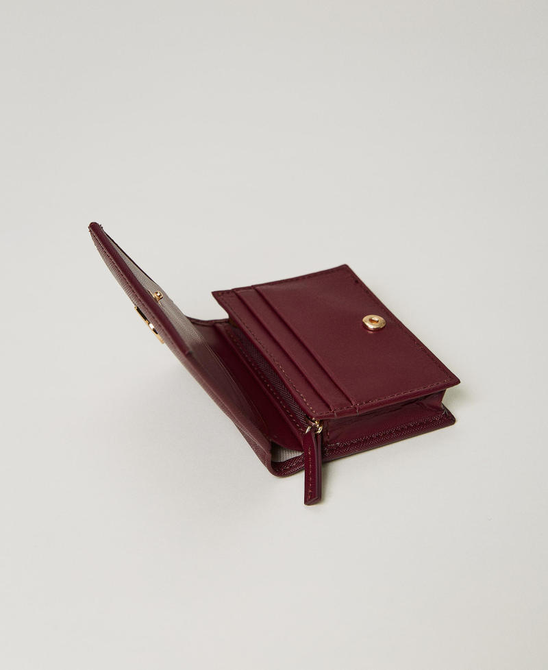 Portemonnaie mit Oval T „Raspberry Radiance“-Violett Frau 232TQ701G-02