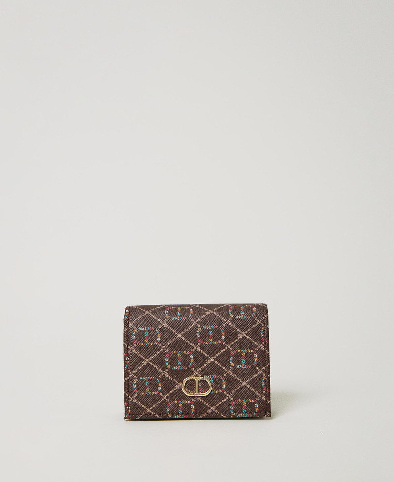 Portafoglio Sportivo Con Catena Di Sicurezza - Tela Verde Per Escursionismo E Vita All'Aperto