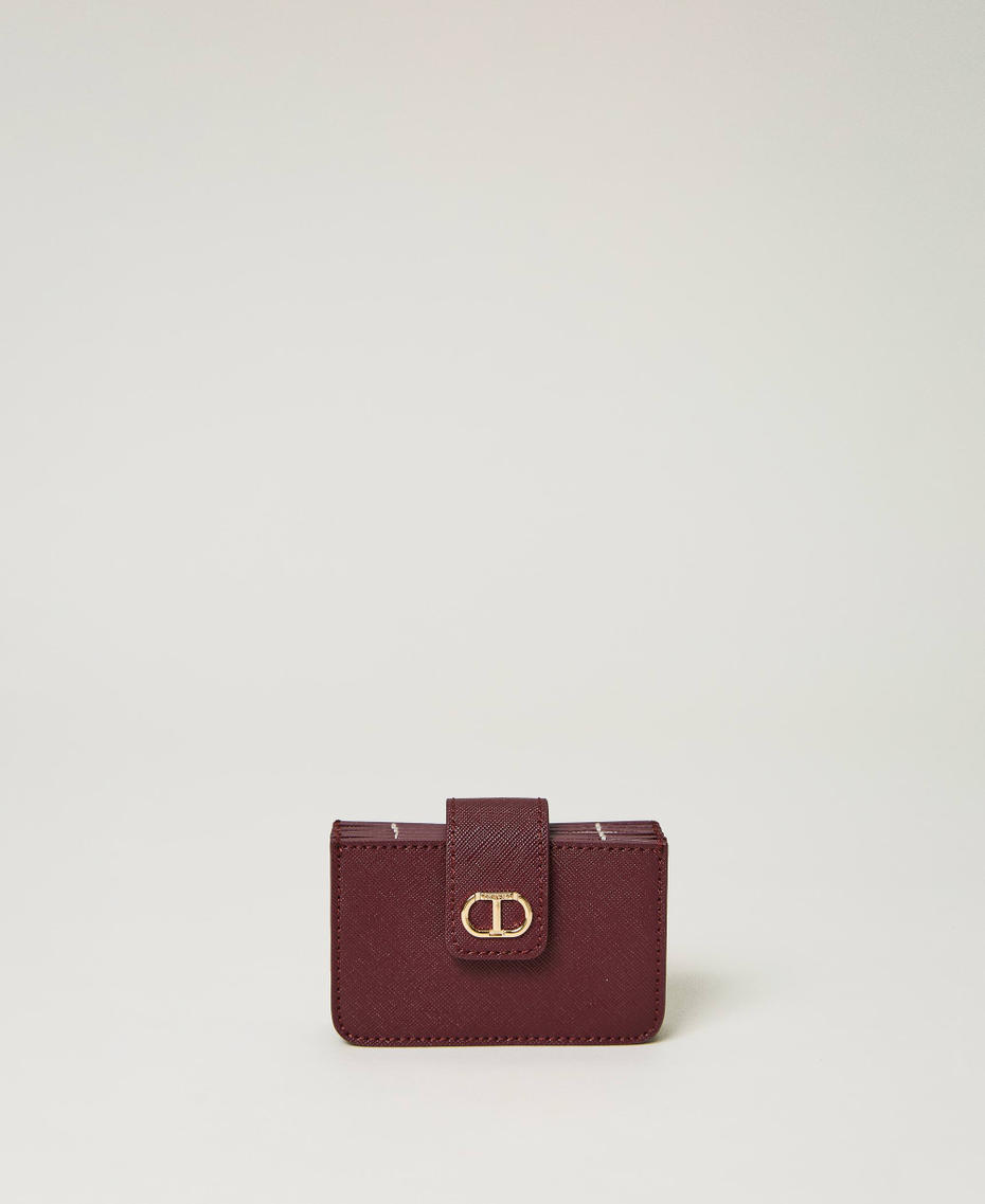 Card holder with strap and Oval T