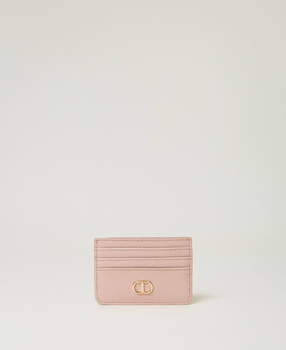 Flat card holder with Oval T