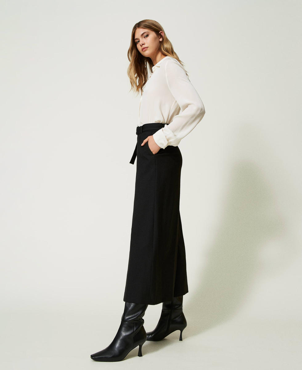 Wool skirt pant on sale
