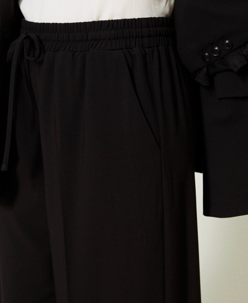 Pantalon ample Noir Femme 232TT204A-04