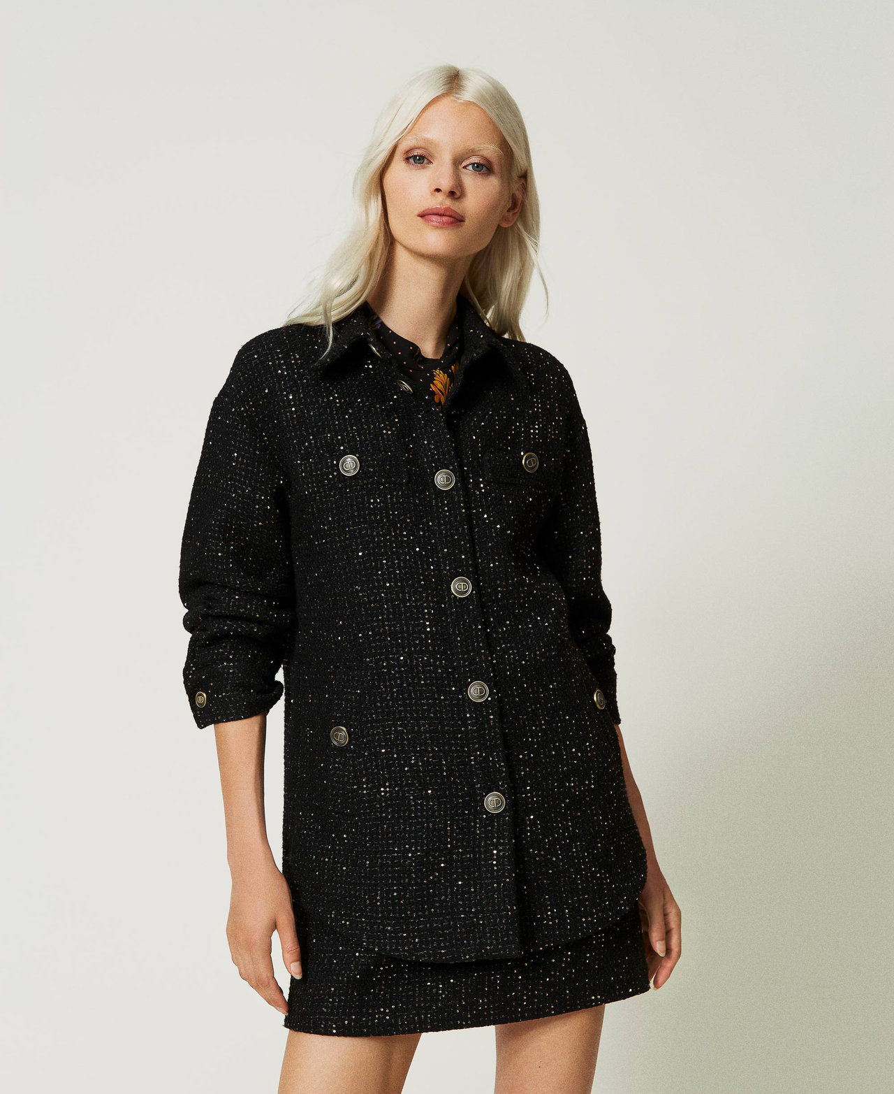 Blouson en laine new arrivals