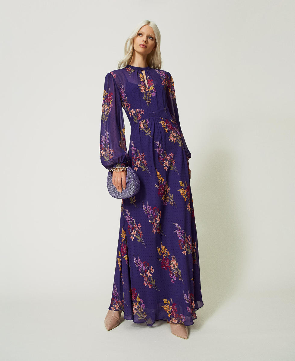 Vestito a fiori lungo on sale