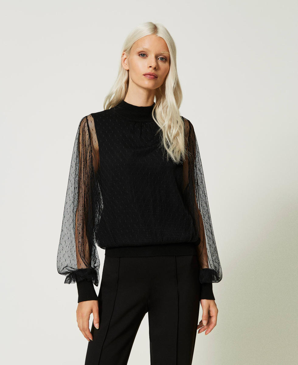 Top in maglia on sale