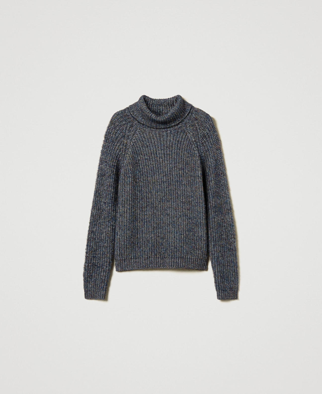 Scee by twin set Maglia in filato multicolor con lurex