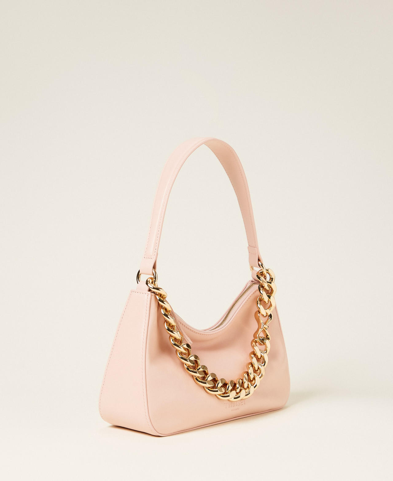 Liliane small leather bag Parisienne Pink Woman 999TB7012_00714_02