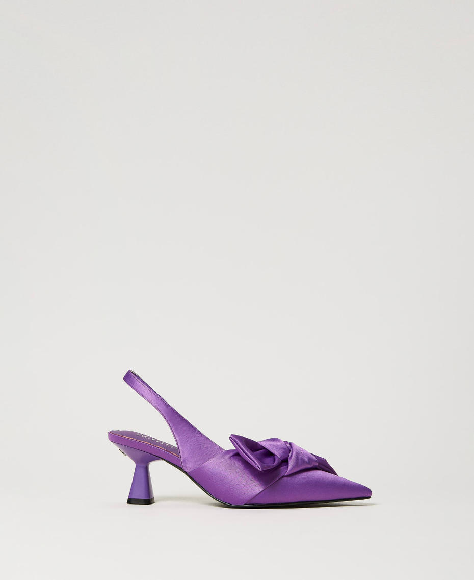 Escarpins slingbacks avec nœud