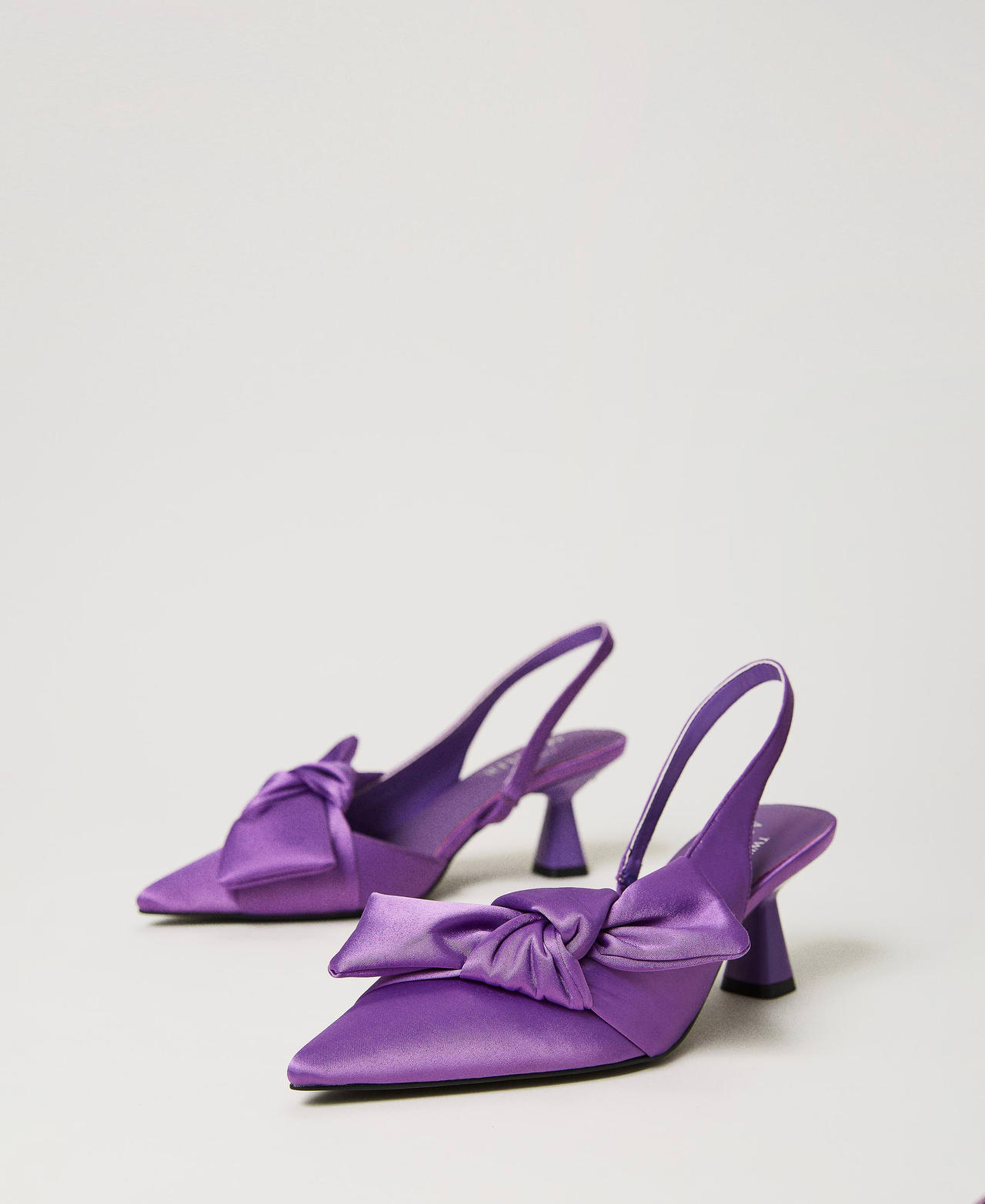Escarpins slingbacks avec nœud