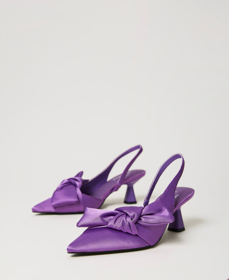 Escarpins slingbacks avec nœud