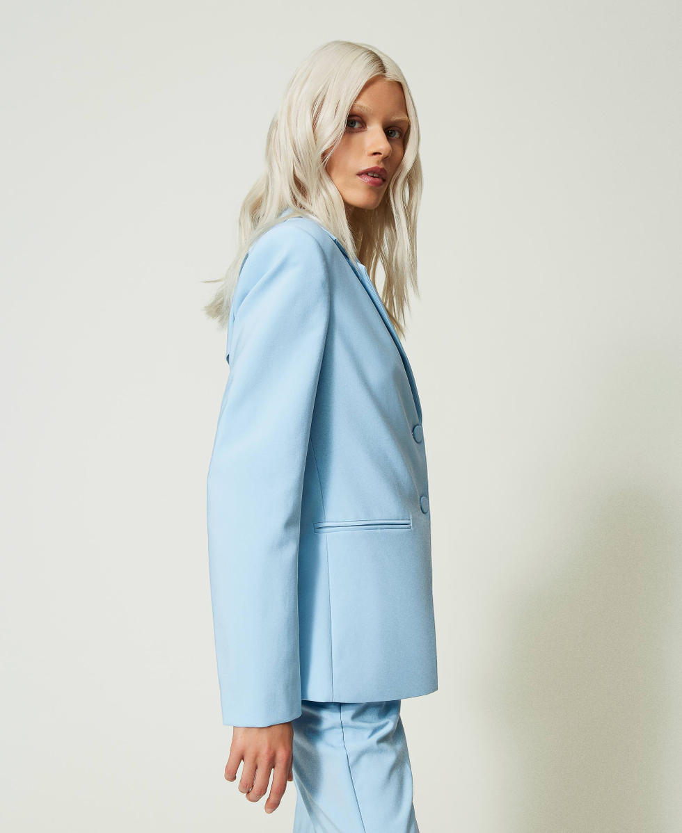 Blazer with cut-out