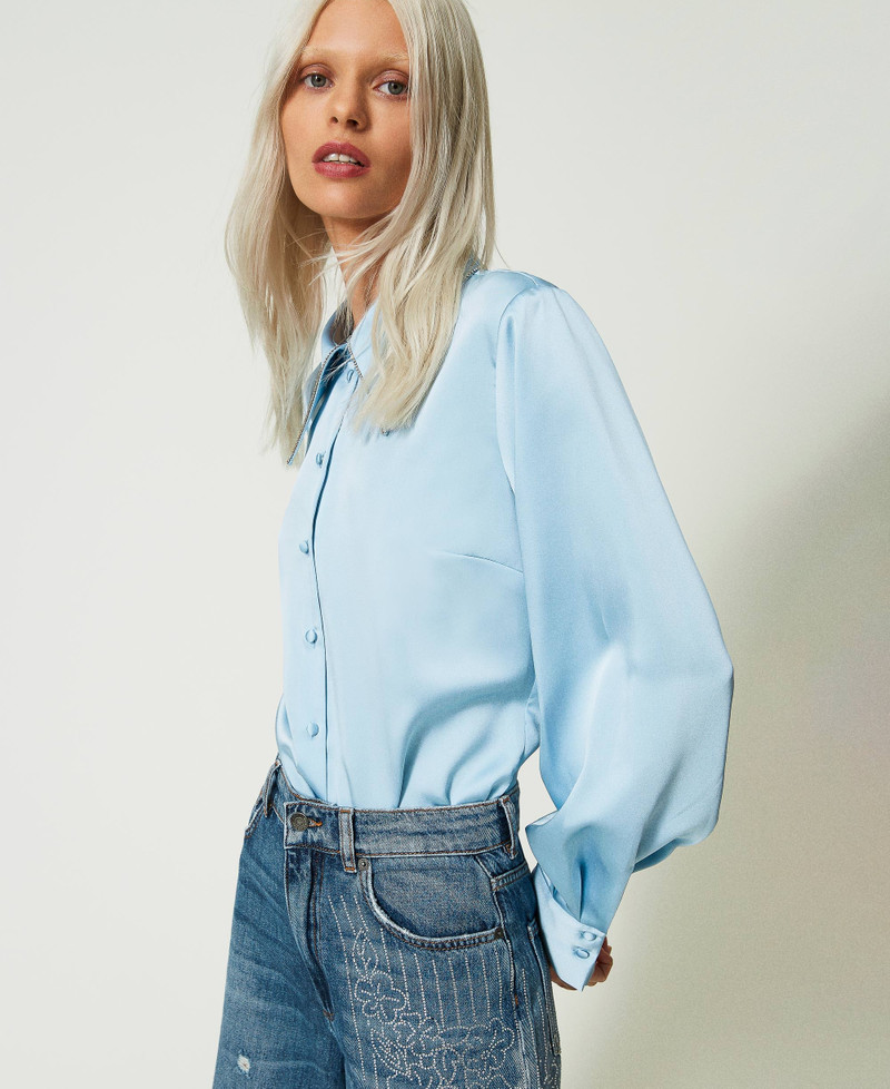 Camicia Colombe - Con Scollo A V - Peccati Veniali - Foto 8