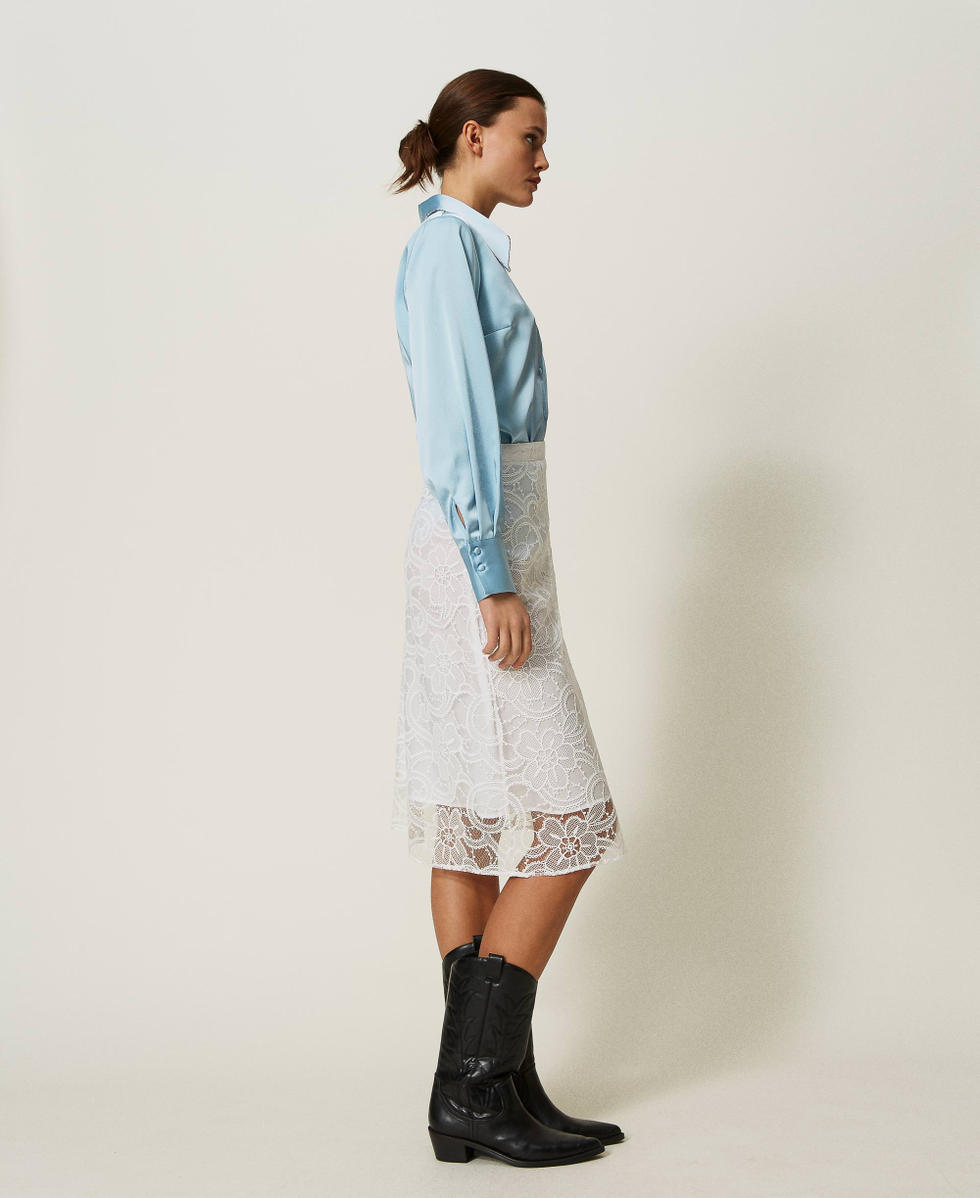 Jupe longue organza top