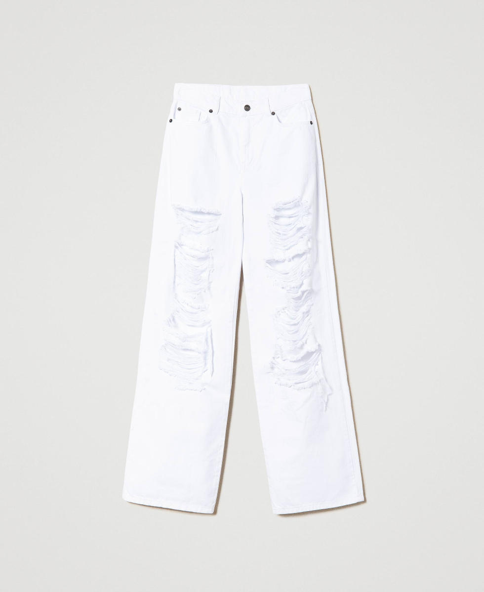 Pantalon ample en bull