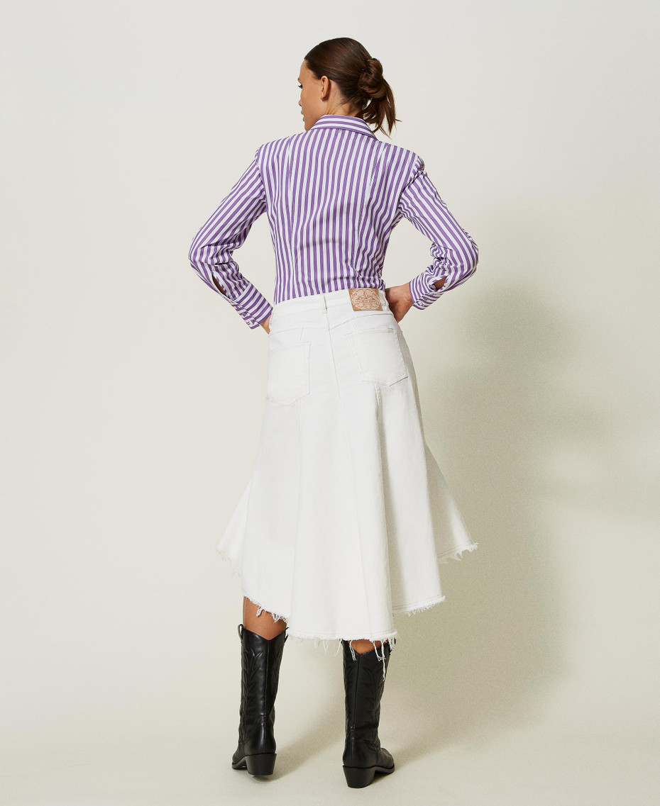 Jupe Asymétrique MOTYS COLLECTION - Femme - Taille 36/38 - Noir