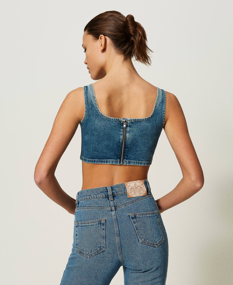 Jeans con fiocco 2025