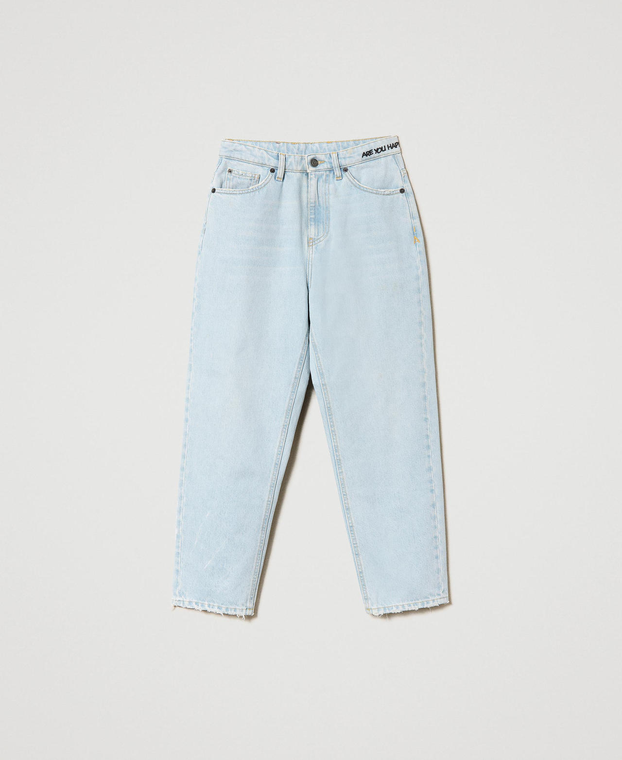 Milano Stud Barrel Jeans-Italian