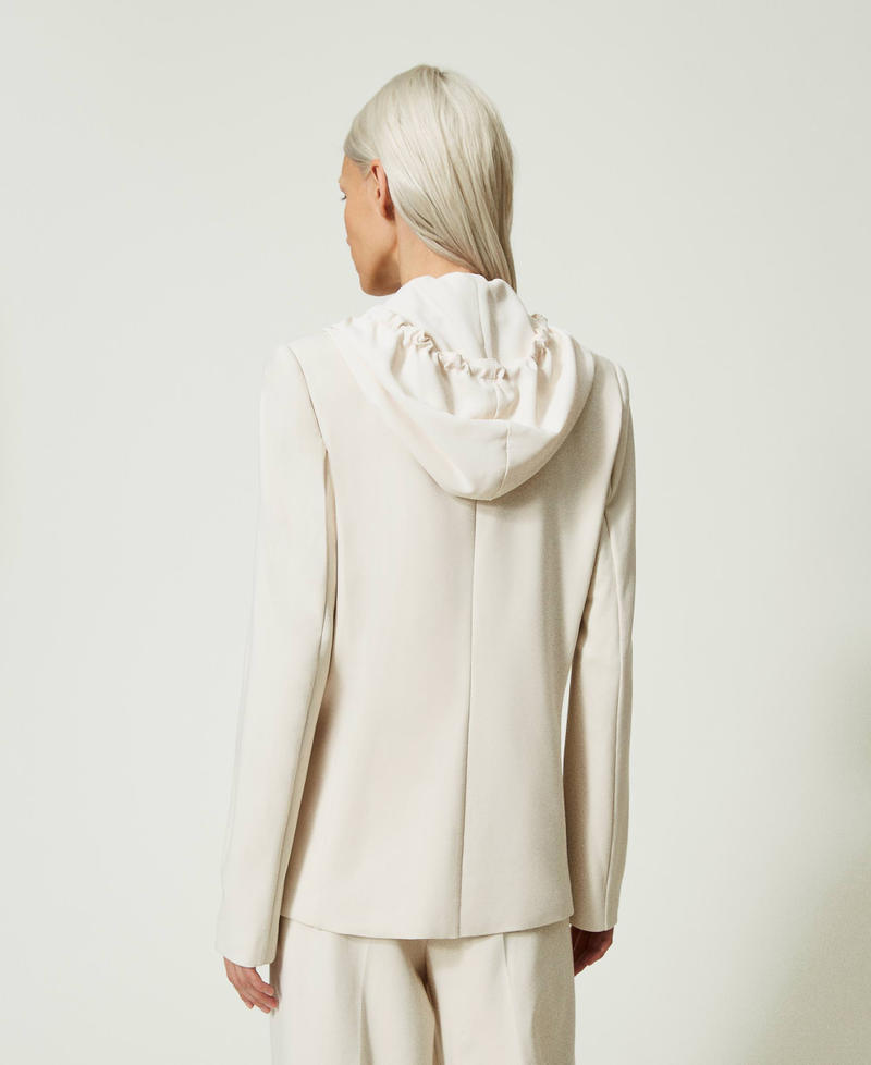 Blazer avec capuche Femme Beige TWINSET Milano