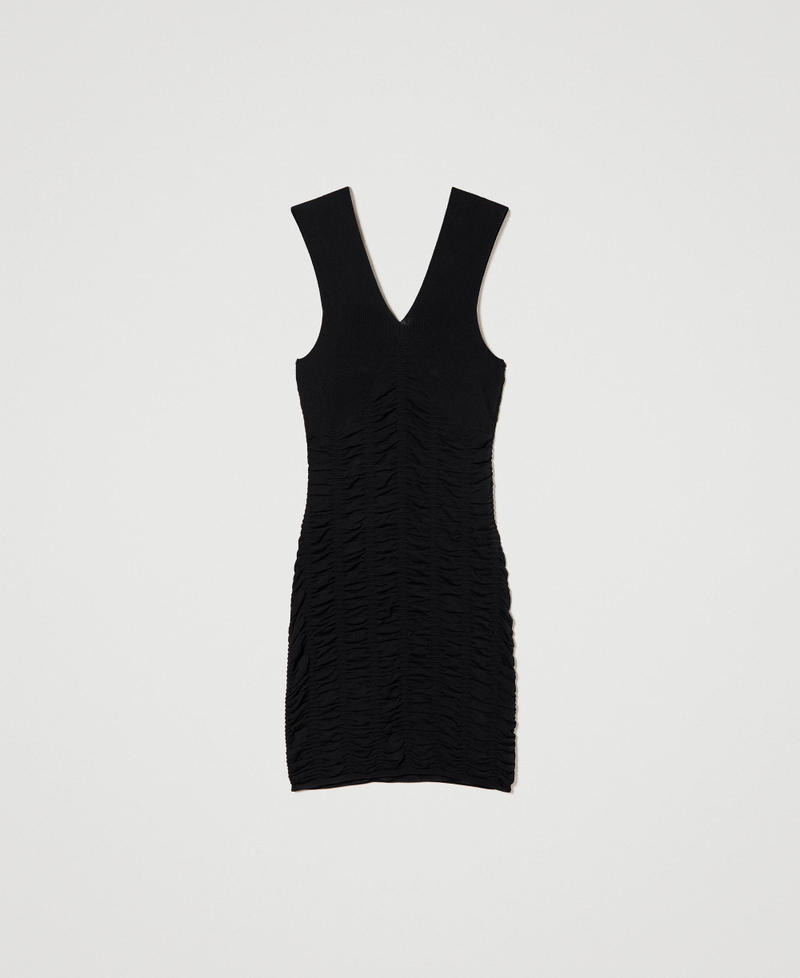 Short gathered dress