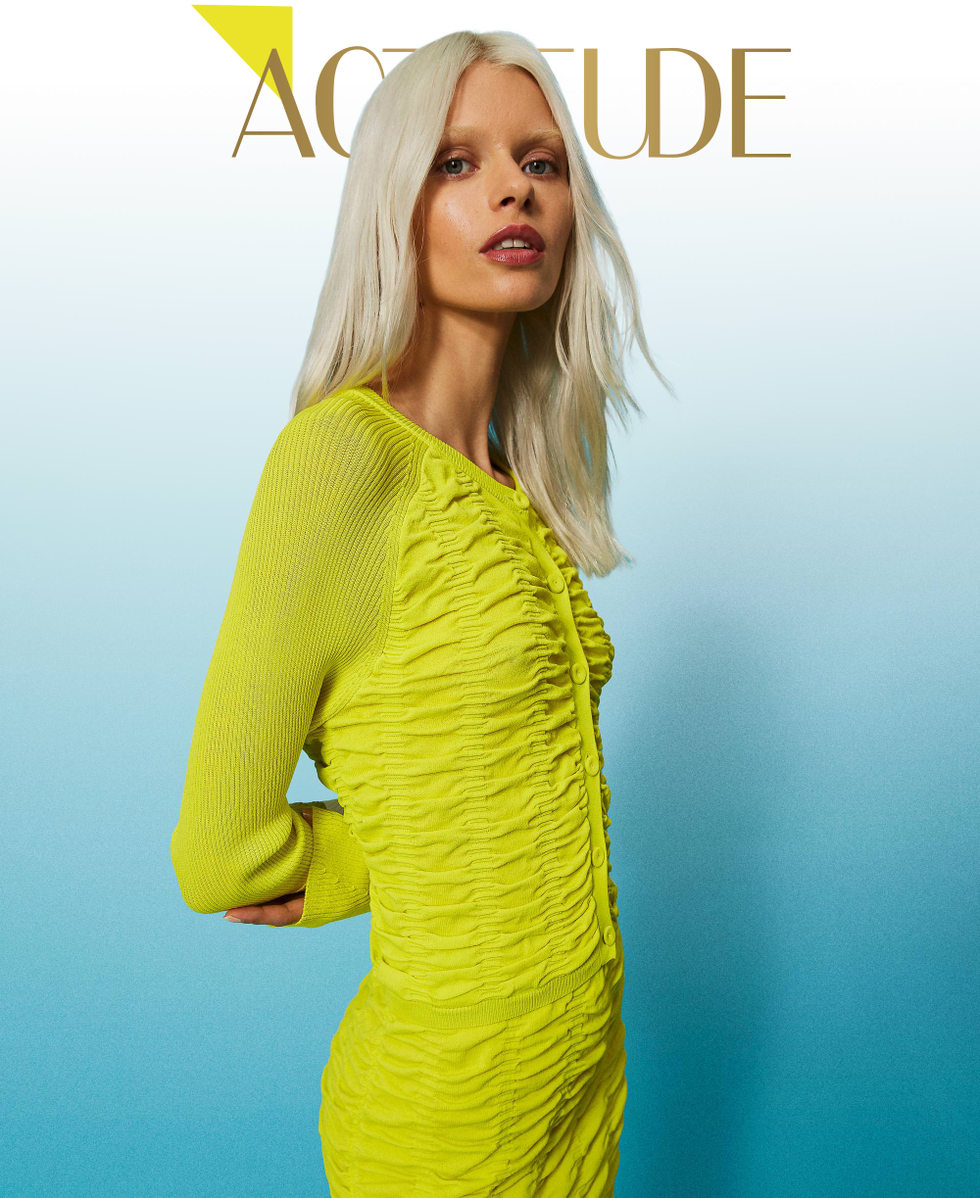 Cardigan for yellow on sale dress