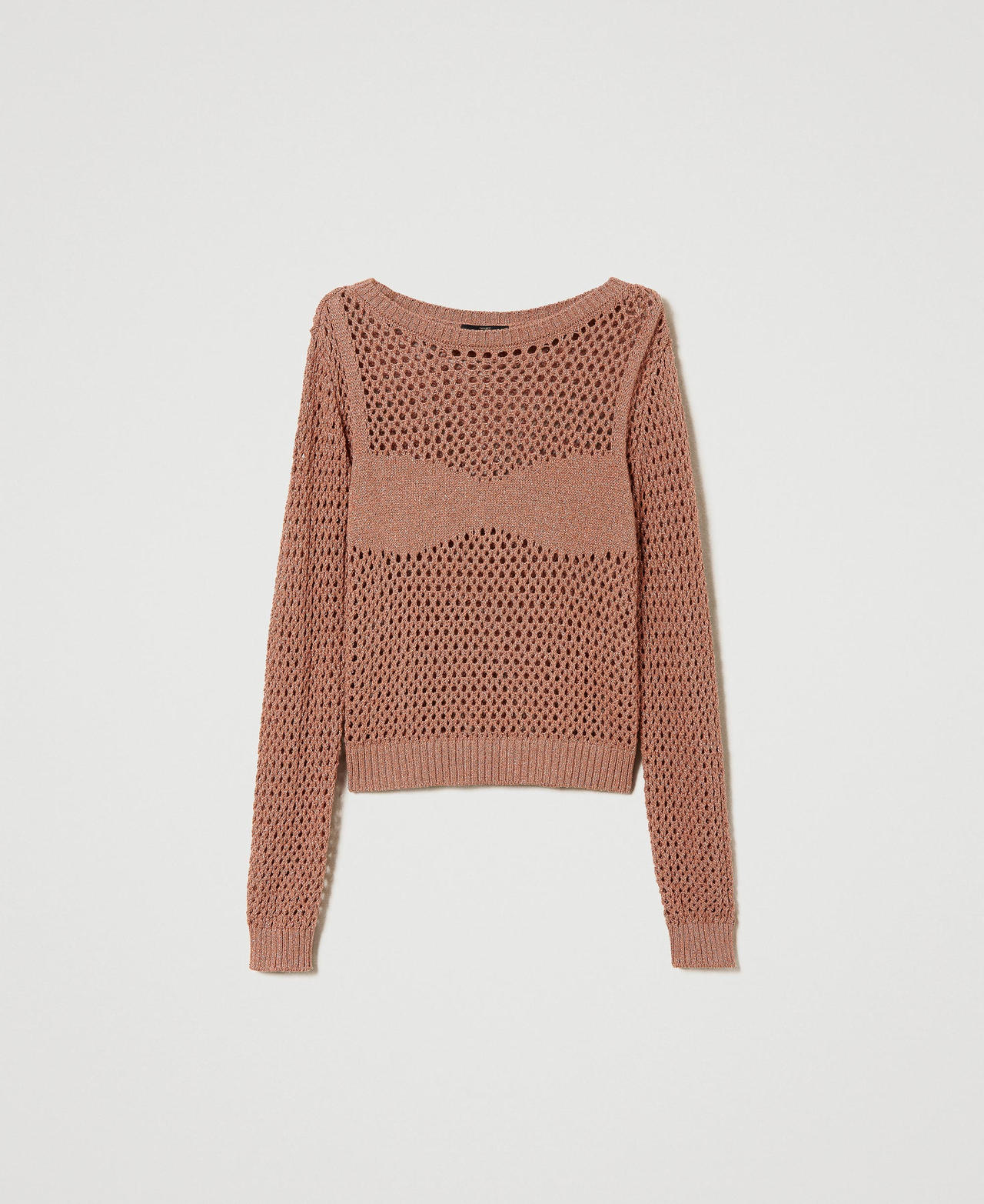 Maglia in rete lurex
