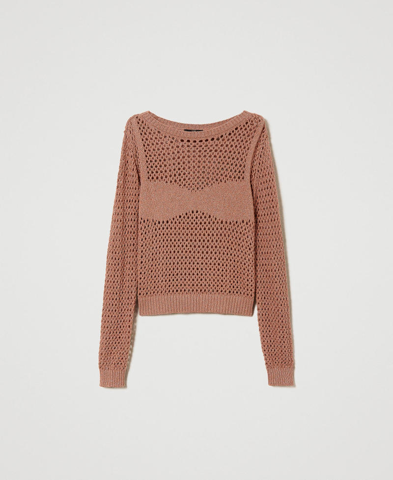 Maglia in rete lurex
